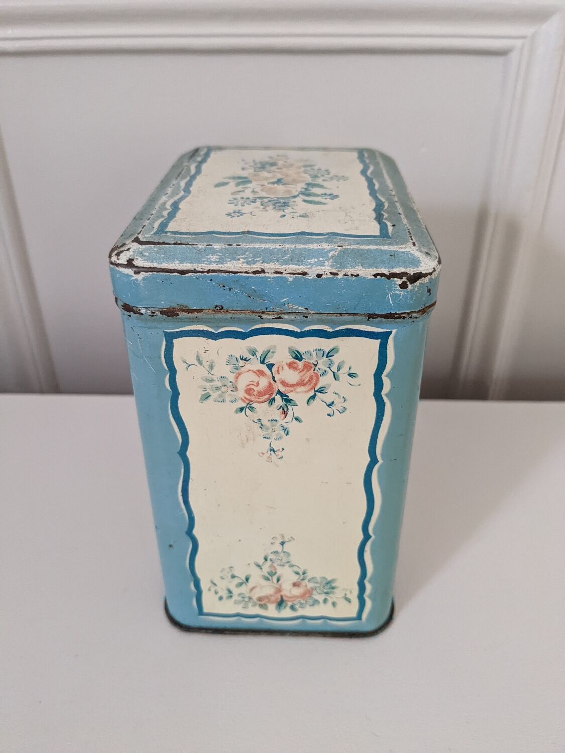 Vintage metal box