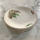 Very pretty vintage Digoin fern flat plates
