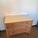 Commode en merisier vintage style Louis XVI