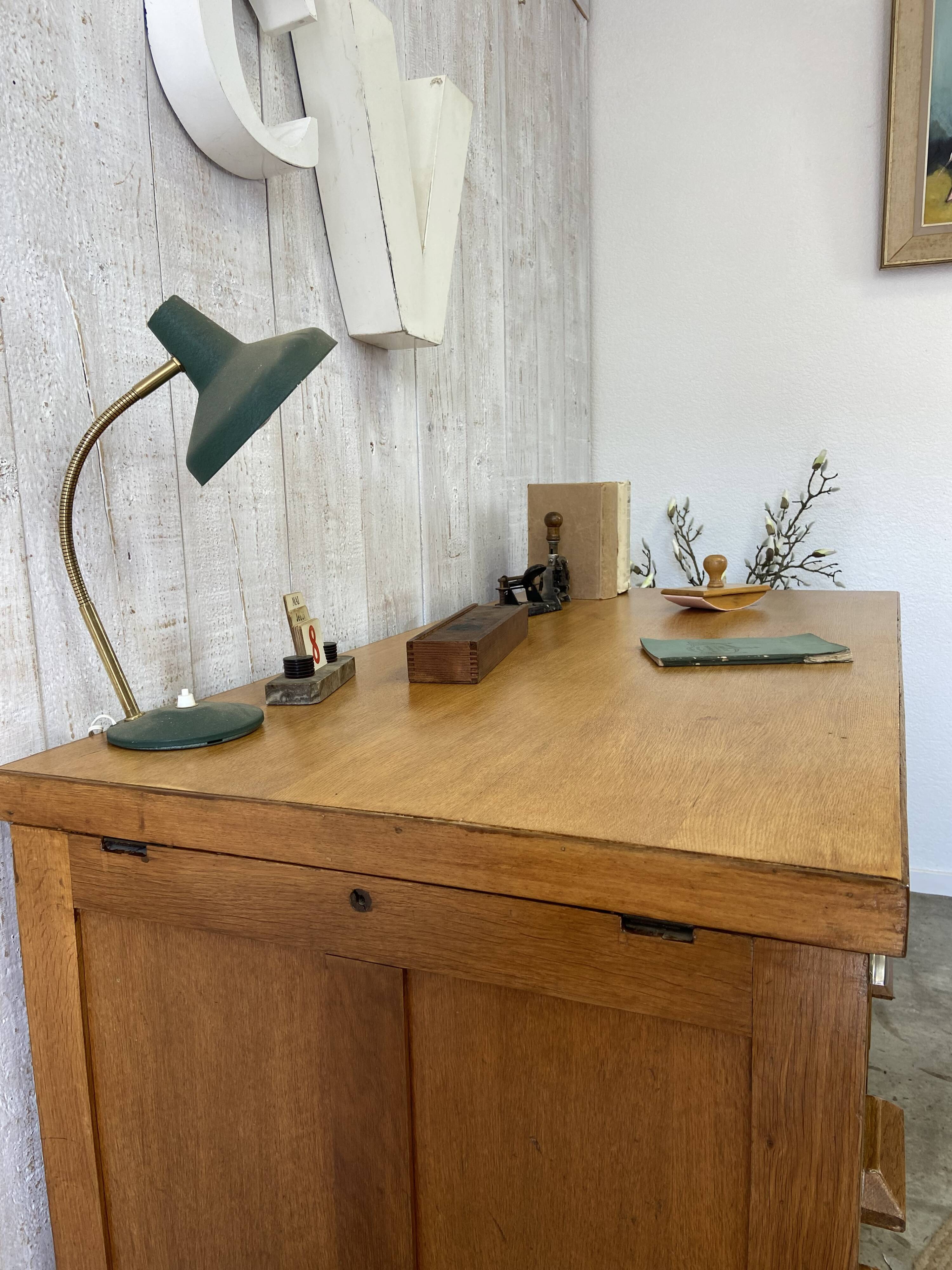 Vintage warden's office