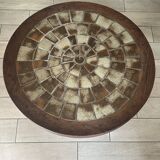 Ceramic coffee table vintage design 60s