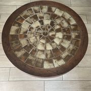 Table basse céramique design vintage années 60