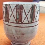 Vintage Vallauris ceramic vase by Jean Rivier