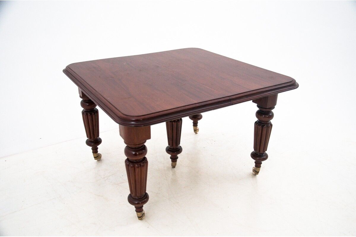 Table complete with six chairs, Northern Europe