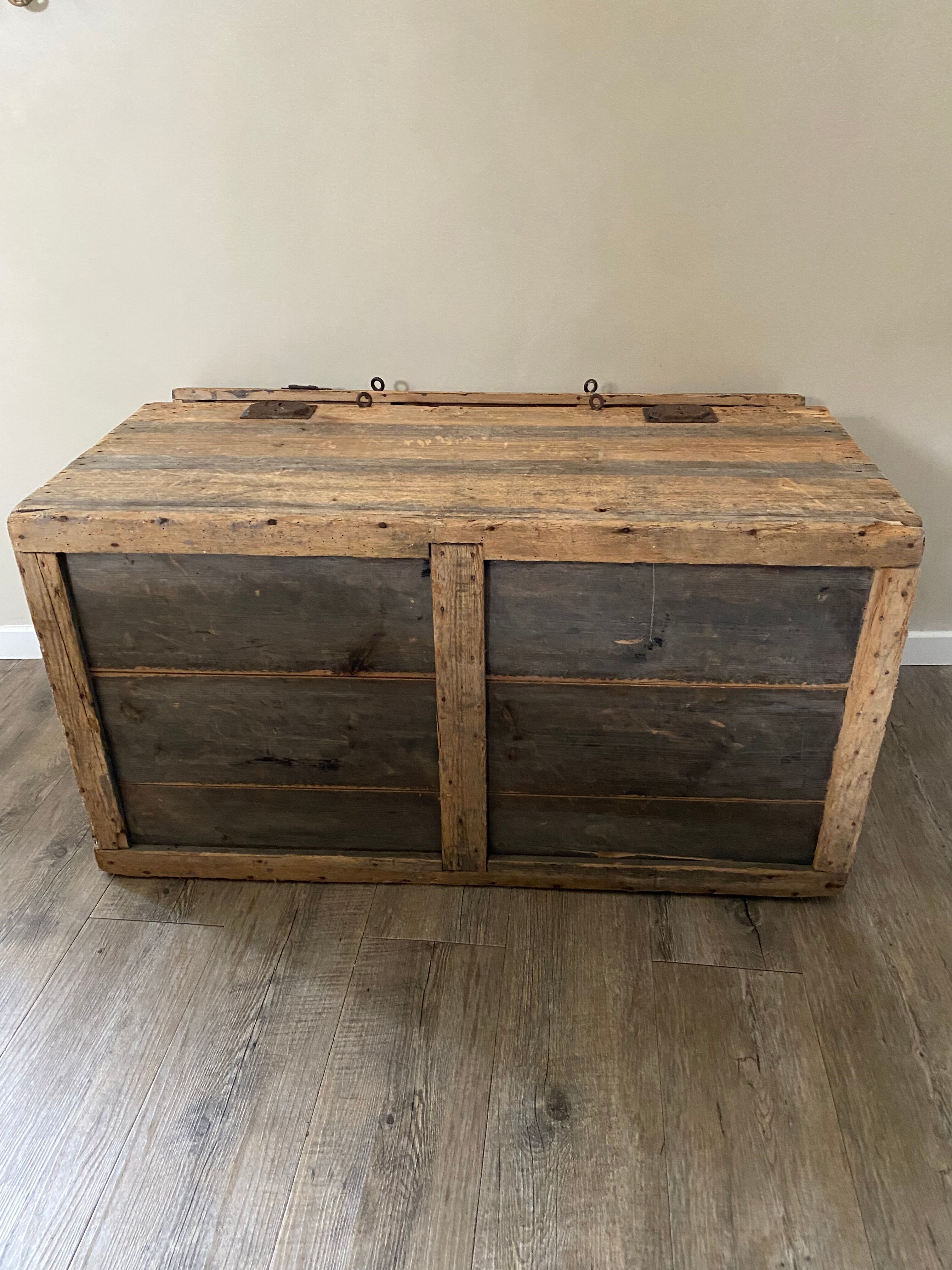 Wooden trunk