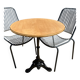 Table bistrot vintage