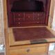 Secretary Louis Philippe / Solid cherry and white marble