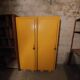Paire d'armoires vintage style industriel