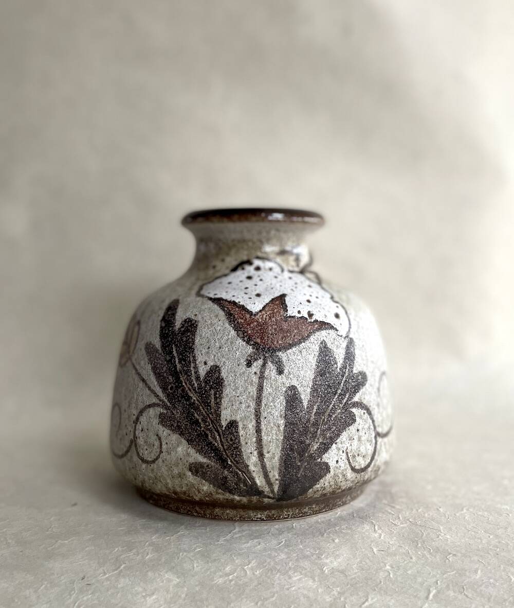 Vintage Scheurich Keramik Ceramic Vase - Stamped Model 293-16 W. Germany