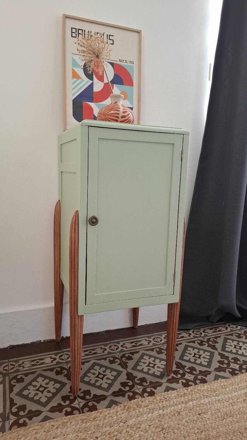 Restored entrance furniture