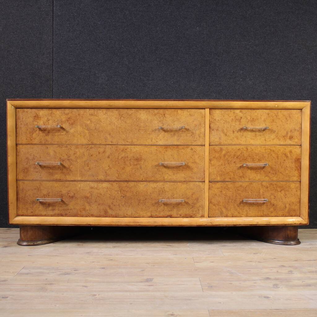 Italian design chest of drawers from the 70s