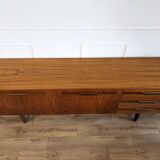 Vintage Scandinavian teak row