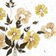 Yellow flower board