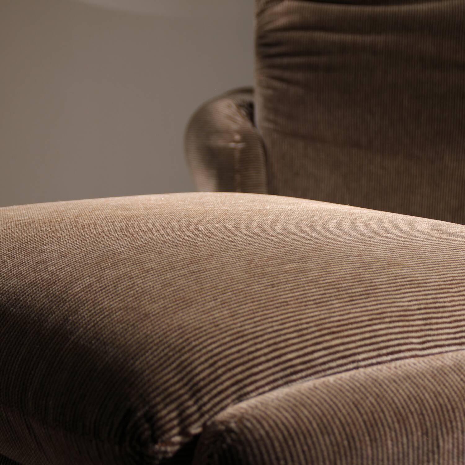 Lounge Chair & Ottoman ‚Maralunga‘ by Vico Magistretti for Cassina