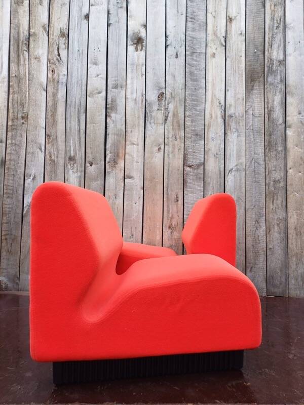 Vintage modular Pizza seating element by Don Chadwick for Herman Miller