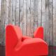 Vintage modular Pizza seating element by Don Chadwick for Herman Miller