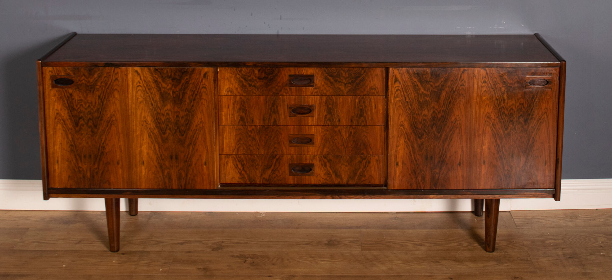Restored Danish Rio Rosewood Mogens Kold 1960s Sideboard