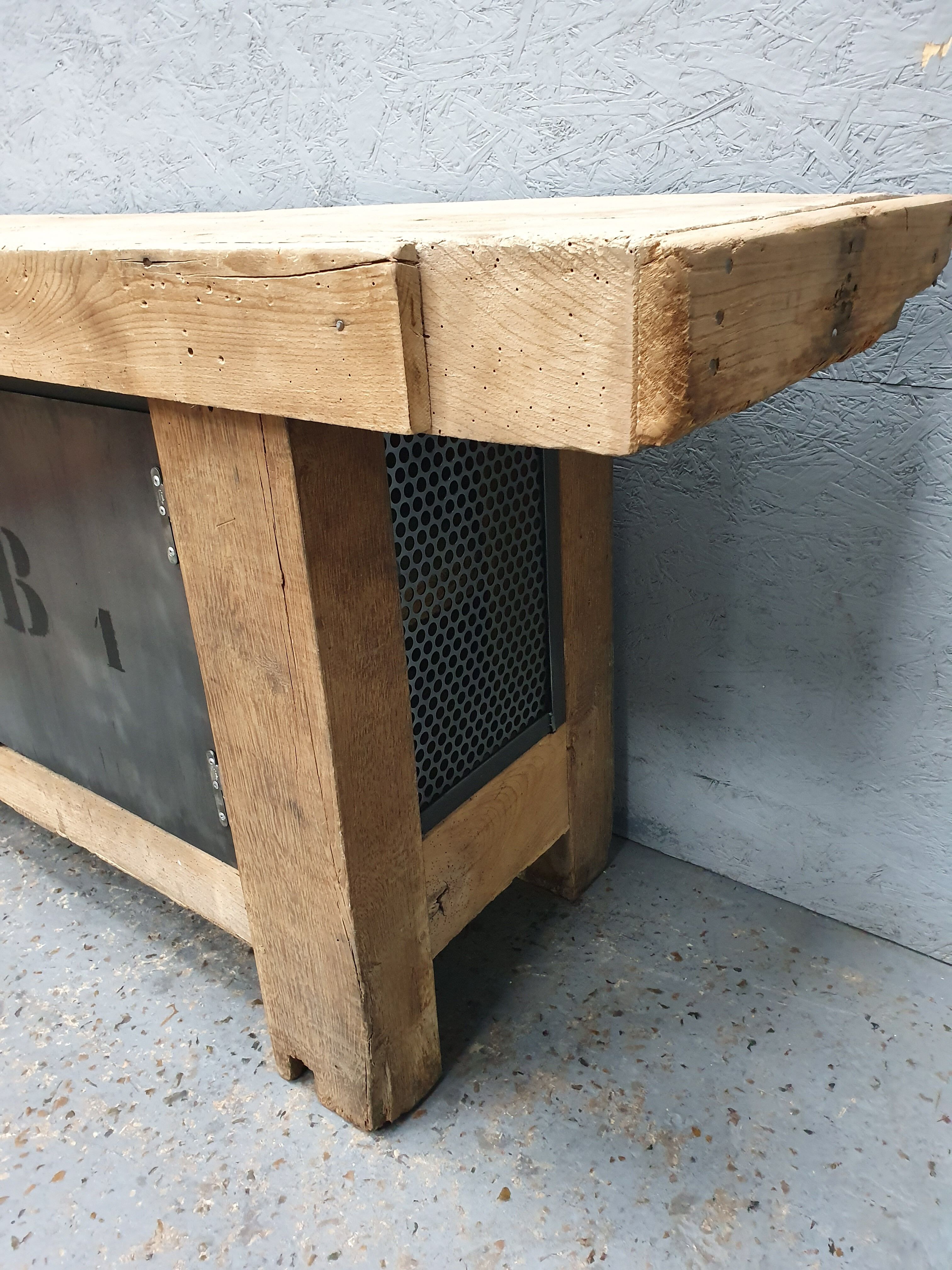 former established industrial elm and oak brass plate