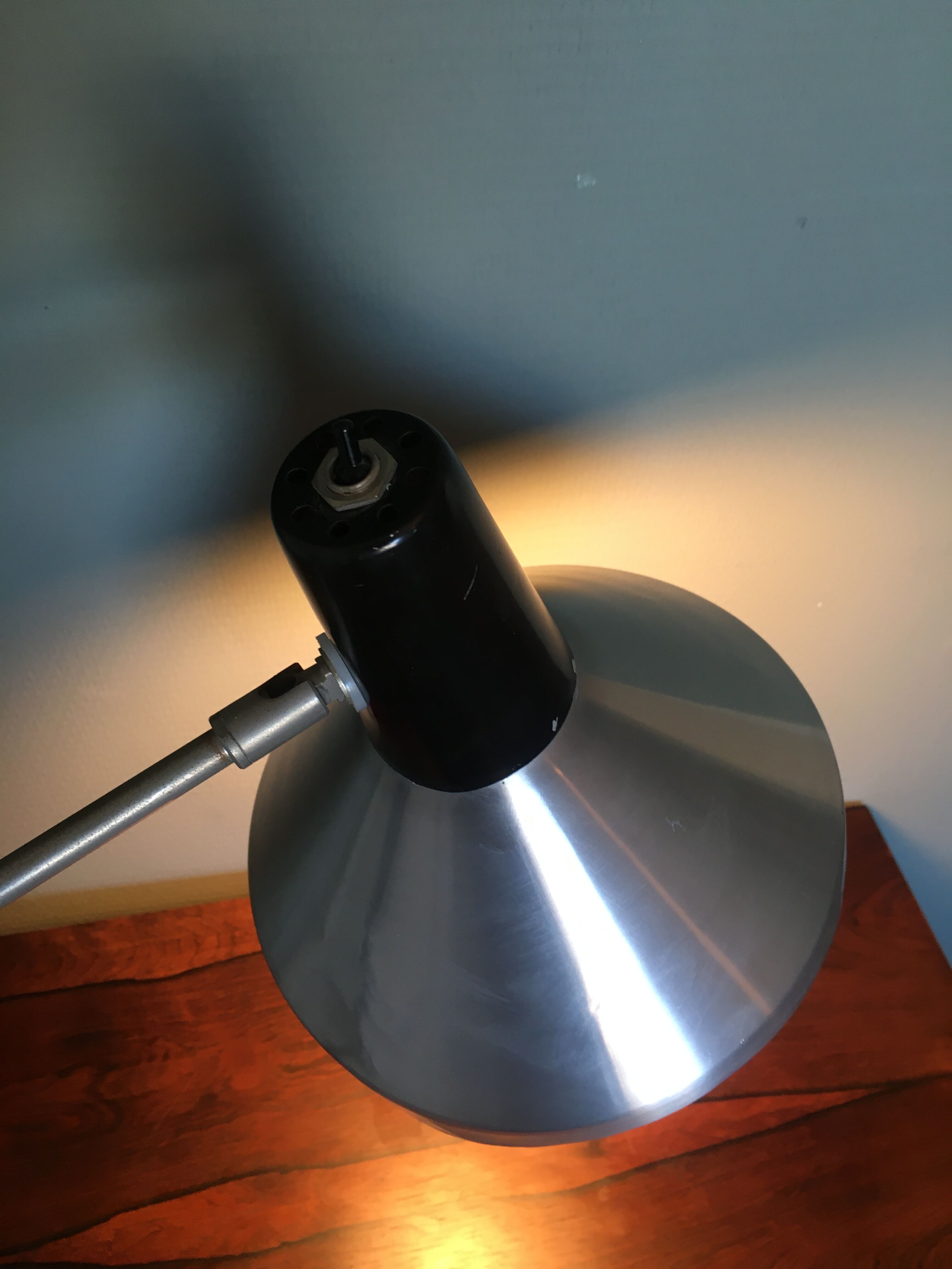 Lampe industrielle Hala du milieu du siècle