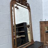 19th century mirror with cherubs