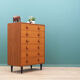 Commode en teck, design danois, années 60, fabriqué au Danemark