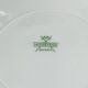 Two large round Bavaria porcelain dishes