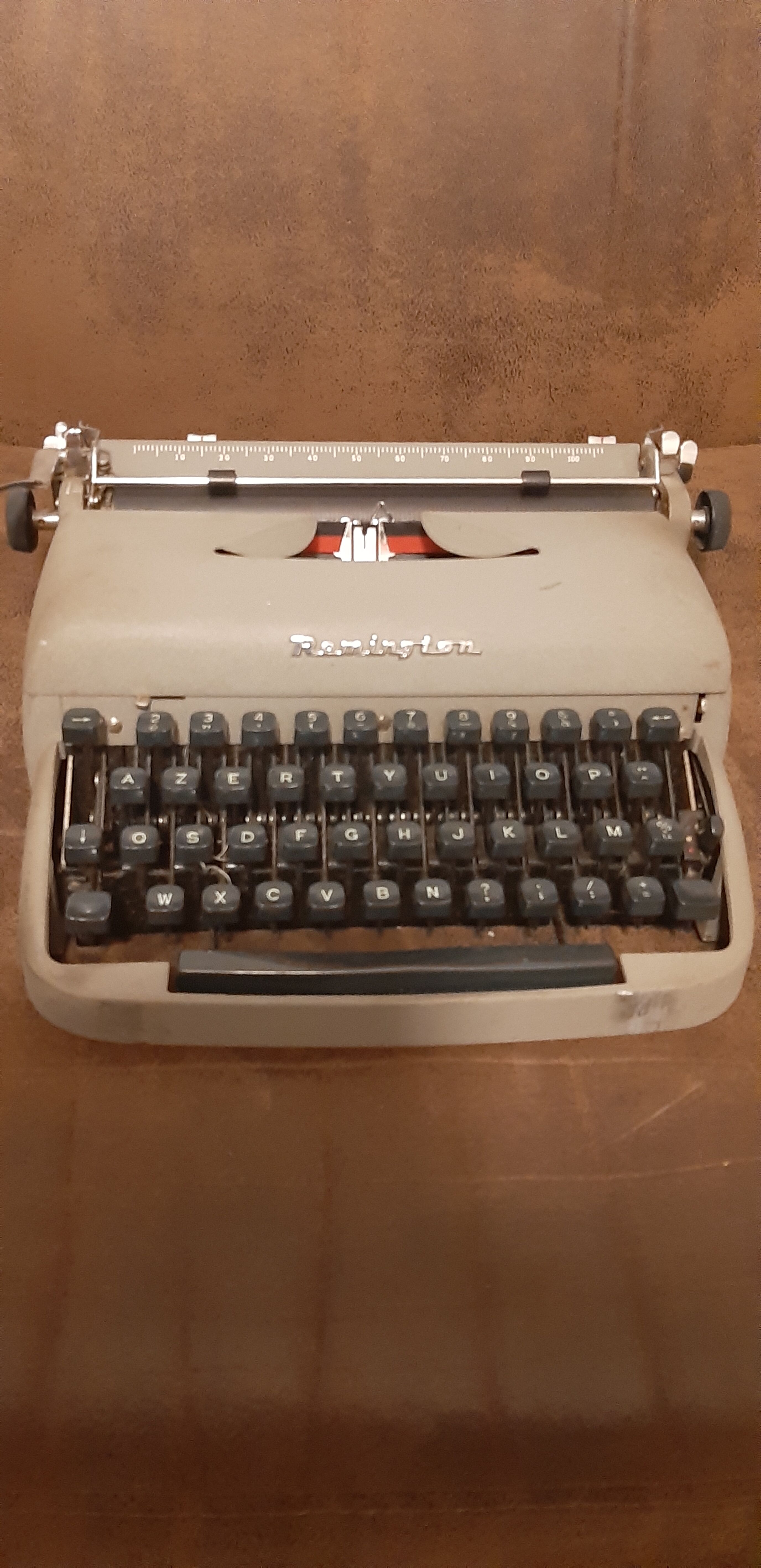 Remington typewriter