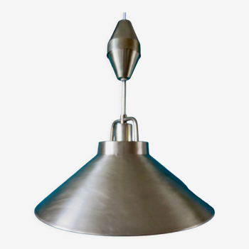 Brass pendant light by Frits Schlegel for LYFA Denmark 1967