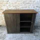 Industrial metal curtain furniture from the 60/70