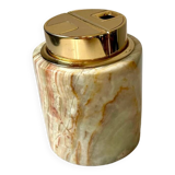 Vintage sarome  japan table lighter in  marble