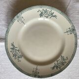 Plate on pedestal Saint-Amand