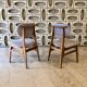 Paire de chaises de Louis Van Teefelen