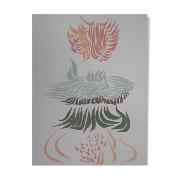 Jacques Herold: Flowering - Original Lithograph