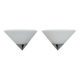 Set of 2 Limburg Glashütte wall lamps sconce , 1970s