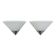 Set of 2 Limburg Glashütte wall lamps sconce , 1970s