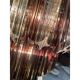 Smoked and Clear "Quadriedro" Cascade Chandelier Murano Glass
