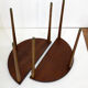 Set de 4 tables gigognes en bois