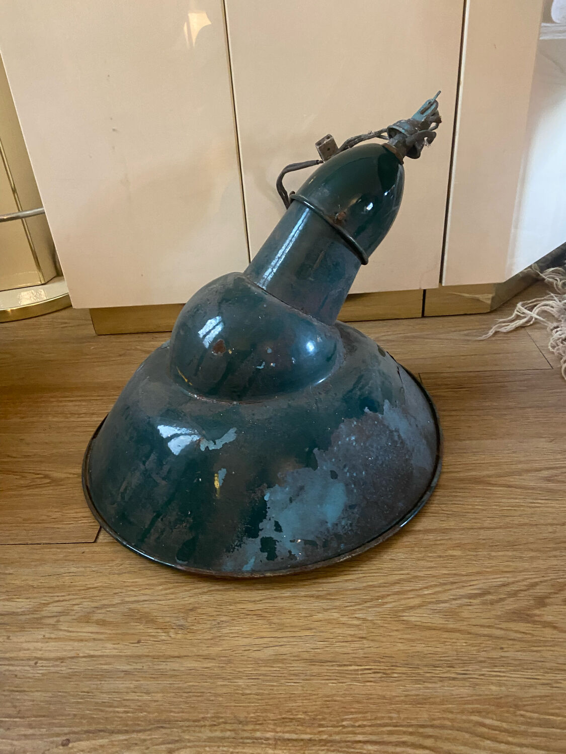 Vintage SNCF wall hanging