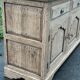 Raw wood sideboard