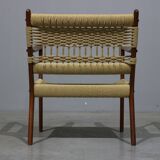 Fauteuil PJ112 par Ole Wanscher pour P. Jeppesen Mobelfabrik