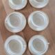 6 vintage Baudour Cerabel cups and saucers