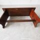 Banc rustique en bois massif