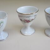 Coquetiers anciens en porcelaine