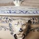 Souptureen heads of Lions Colbert Creil and Montereau