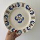 set of 10 antique flat plates model Laval