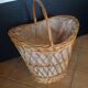 Vintage wicker basket
