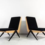 Modernist Chairs, Type 1312 By Slupskie Furniture Factory, Poland, 1960s