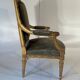 Salon complet: 1 canapé et 3 fauteuils 19ème