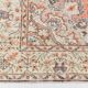 Tapis vintage anatolien tissé à la main en rose saumon, 206x392 cm