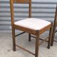 Set of four brutalist chairs 1950